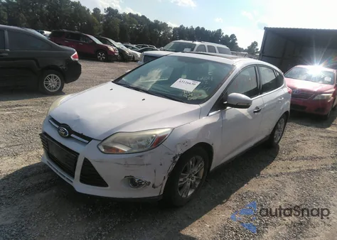 2012 Ford Focus Sel z USA, uszkodzony, nr VIN 1FAHP3M23CL404012